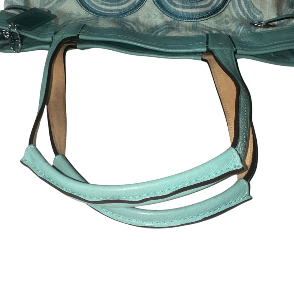 Coach Audrey Op Art Swirl Tote Bag - Picture 3 of 9